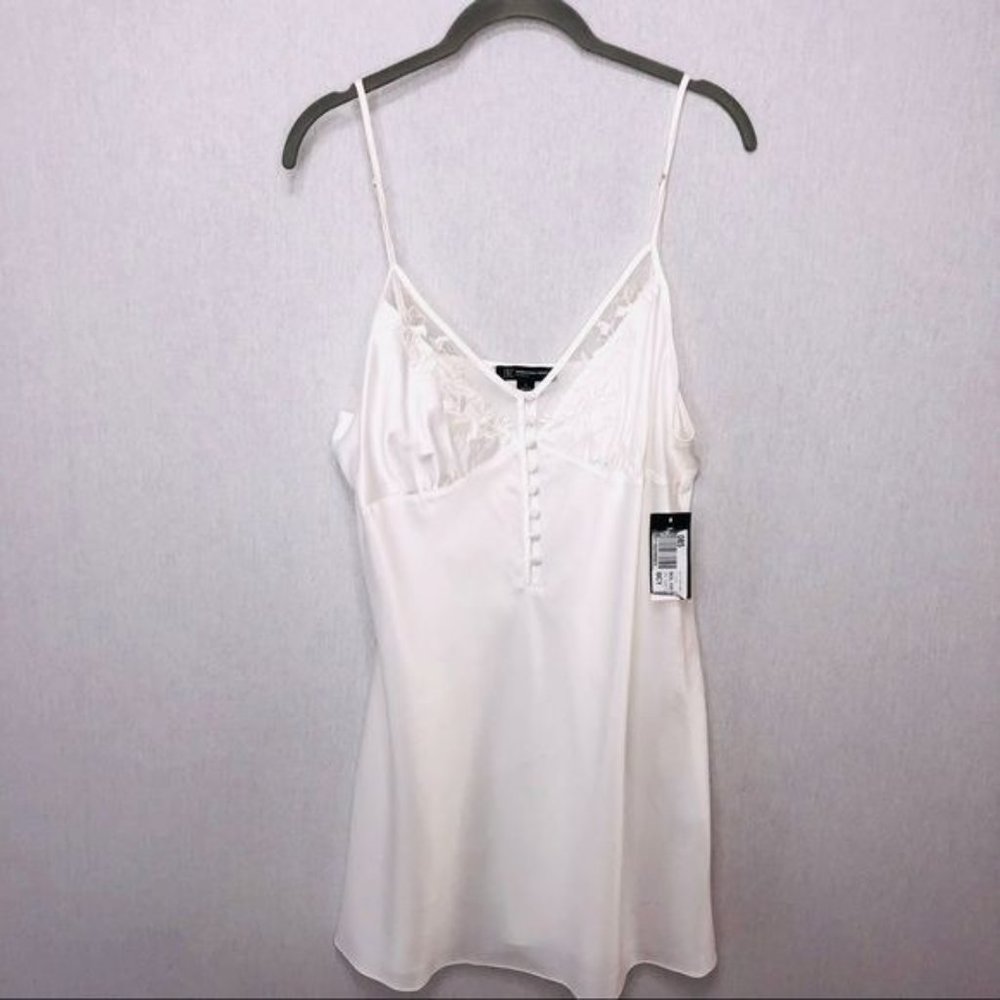 INC Button Detail Chemise Nightgown
